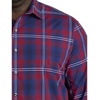image:imageLarge Plaid Sport Shirt Red Blue 5XL
