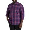 image:imageLarge Plaid Sport Shirt Red Blue 3XL