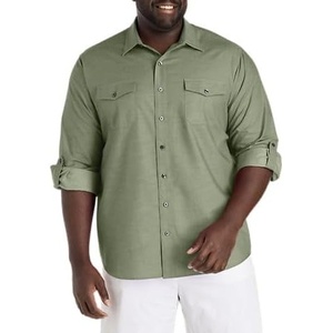 image:imageDXL Slub Officer Sport Shirt Four Leaf Clover 5XL