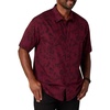 image:imageDXL Mens Big and Tall Tonal Floral Sport Shirt Windsor WineWindsor Wine