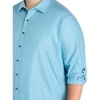 image:imageDXL Synrgy Big and Tall Textured Sport Shirt Sizes XL  8XLTBlue