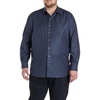 image:imageDXL Synrgy Big and Tall Textured Sport Shirt Sizes XL  8XLTNavy