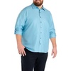 image:imageDXL Synrgy Big and Tall Textured Sport Shirt Sizes XL  8XLTBlue