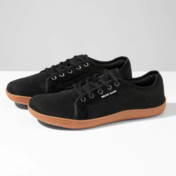 Bruno Marc Men's Wide Toe Box Casual Barefoot Shoes Zero Drop Minimalist Sneakers