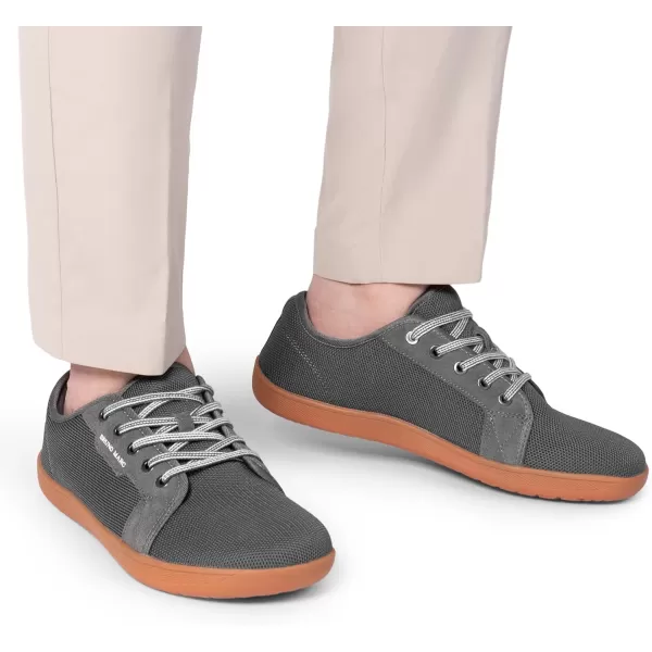 Bruno Marc Men's Wide Toe Box Casual Barefoot Shoes Zero Drop Minimalist Sneakers