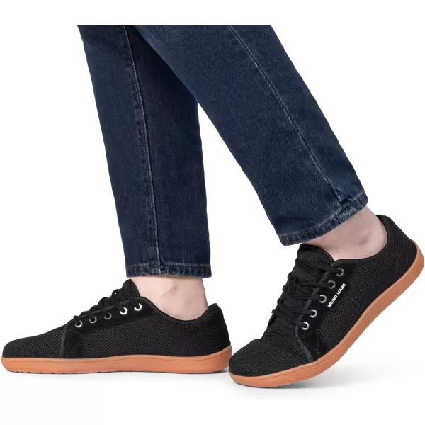 Bruno Marc Men's Wide Toe Box Casual Barefoot Shoes Zero Drop Minimalist Sneakers