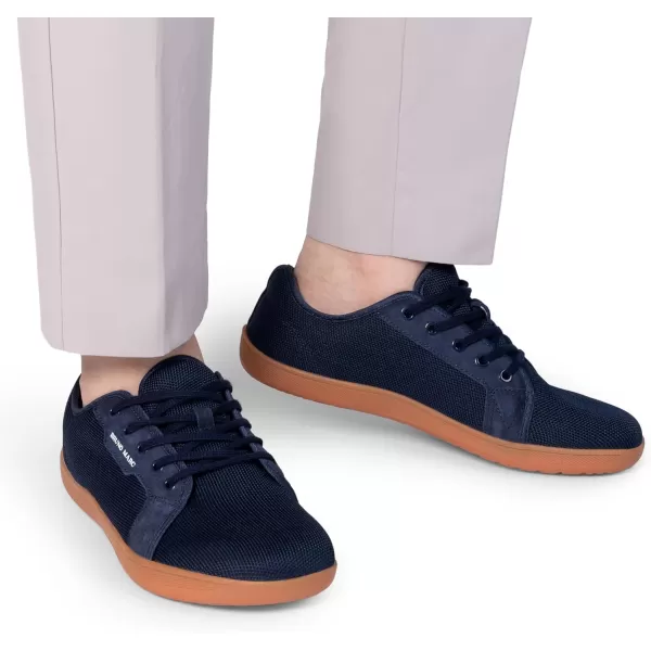 Bruno Marc Men's Wide Toe Box Casual Barefoot Shoes Zero Drop Minimalist Sneakers