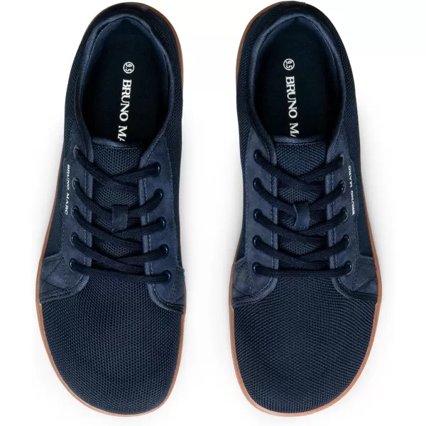 Bruno Marc Men's Wide Toe Box Casual Barefoot Shoes Zero Drop Minimalist Sneakers