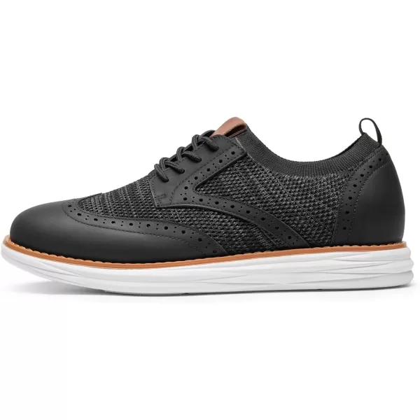 Bruno Marc Men's CoolFlex Craft Mesh Oxfords Sneakers Casual Dress Lace-Up Lightweight Walking Shoes