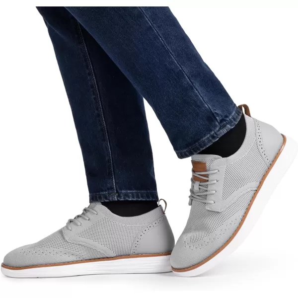 Bruno Marc Men's CoolFlex Craft Mesh Oxfords Sneakers Casual Dress Lace-Up Lightweight Walking Shoes