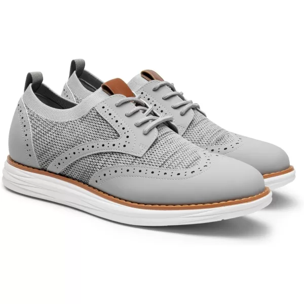 Bruno Marc Men's CoolFlex Craft Mesh Oxfords Sneakers Casual Dress Lace-Up Lightweight Walking Shoes
