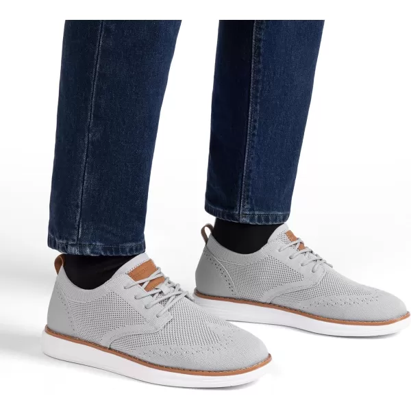 Bruno Marc Men's CoolFlex Craft Mesh Oxfords Sneakers Casual Dress Lace-Up Lightweight Walking Shoes