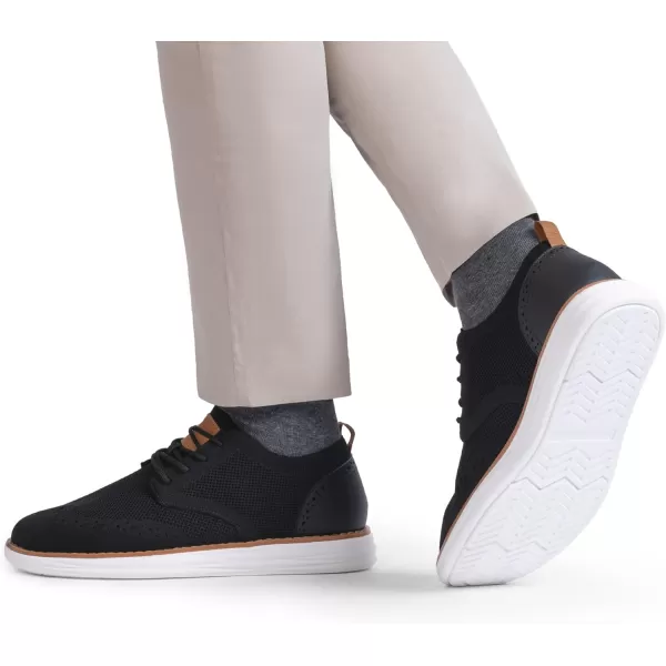 Bruno Marc Men's CoolFlex Craft Mesh Oxfords Sneakers Casual Dress Lace-Up Lightweight Walking Shoes