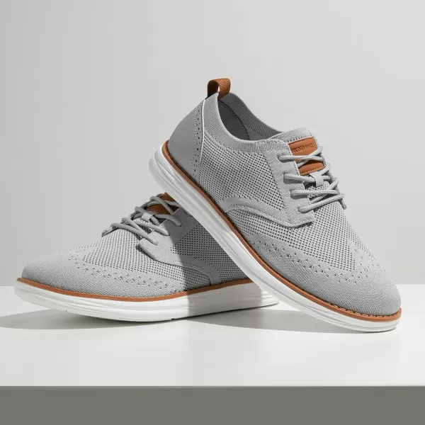 Bruno Marc Men's CoolFlex Craft Mesh Oxfords Sneakers Casual Dress Lace-Up Lightweight Walking Shoes