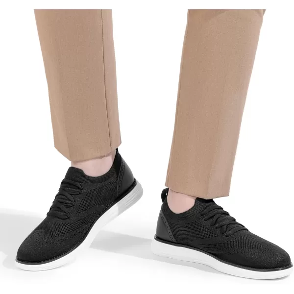 Bruno Marc Men's CoolFlex Craft Mesh Oxfords Sneakers Casual Dress Lace-Up Lightweight Walking Shoes