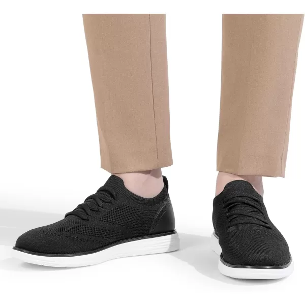 Bruno Marc Men's CoolFlex Craft Mesh Oxfords Sneakers Casual Dress Lace-Up Lightweight Walking Shoes