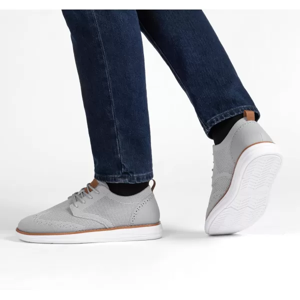 Bruno Marc Men's CoolFlex Craft Mesh Oxfords Sneakers Casual Dress Lace-Up Lightweight Walking Shoes
