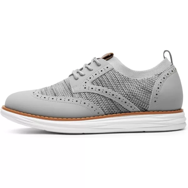 Bruno Marc Men's CoolFlex Craft Mesh Oxfords Sneakers Casual Dress Lace-Up Lightweight Walking Shoes