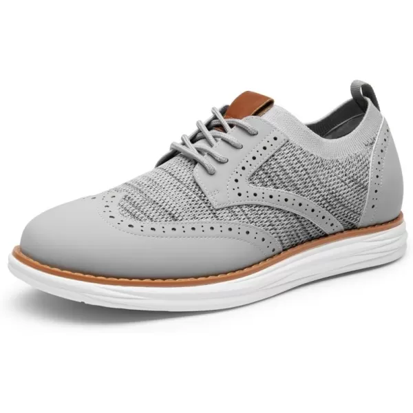 Bruno Marc Men's CoolFlex Craft Mesh Oxfords Sneakers Casual Dress Lace-Up Lightweight Walking Shoes