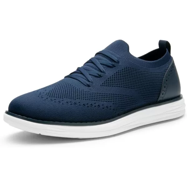 Bruno Marc Men's CoolFlex Craft Mesh Oxfords Sneakers Casual Dress Lace-Up Lightweight Walking Shoes