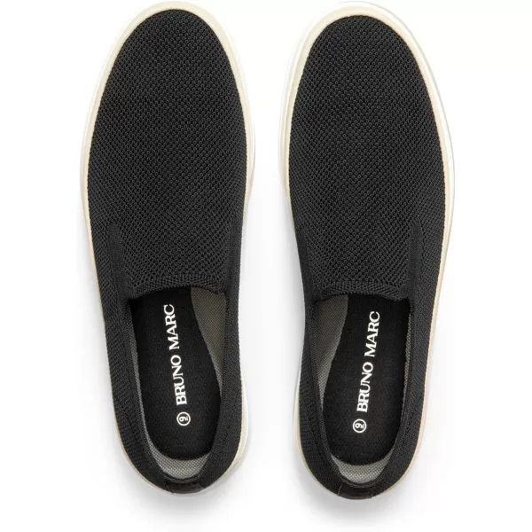 Bruno Marc Men's Loafers Knit Breathable Slip-on Casual Shoes