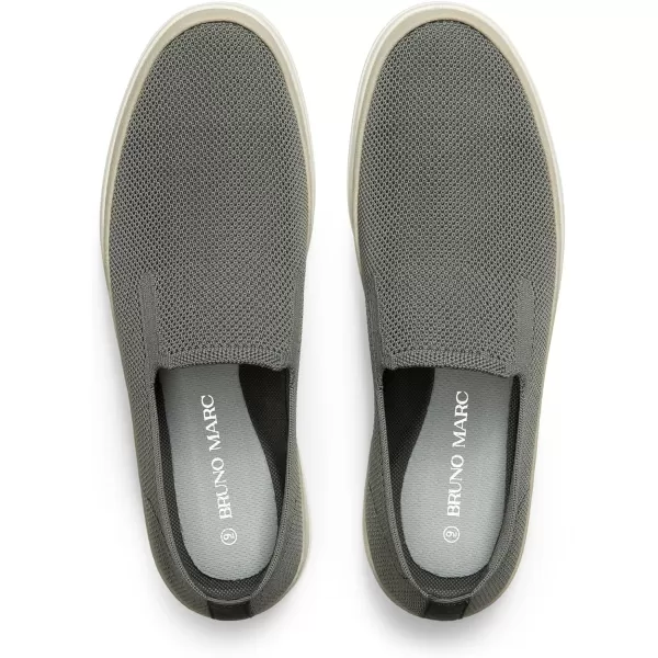 Bruno Marc Men's Loafers Knit Breathable Slip-on Casual Shoes