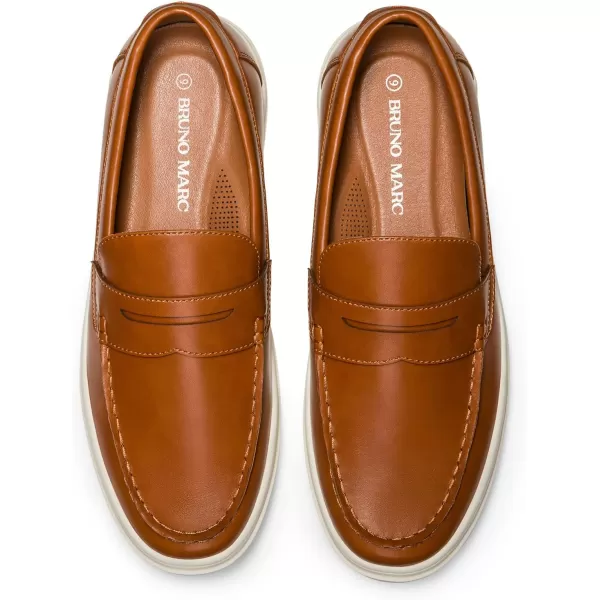 Bruno Marc Men's Casual Dress Shoes Classic Lightweight Slip-on Penny Loafers