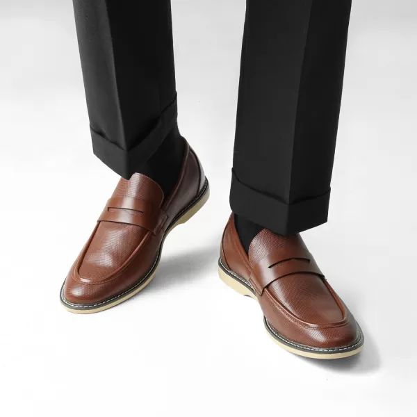 Bruno Marc Men's Penny Loafers Business Formal Dress Shoes