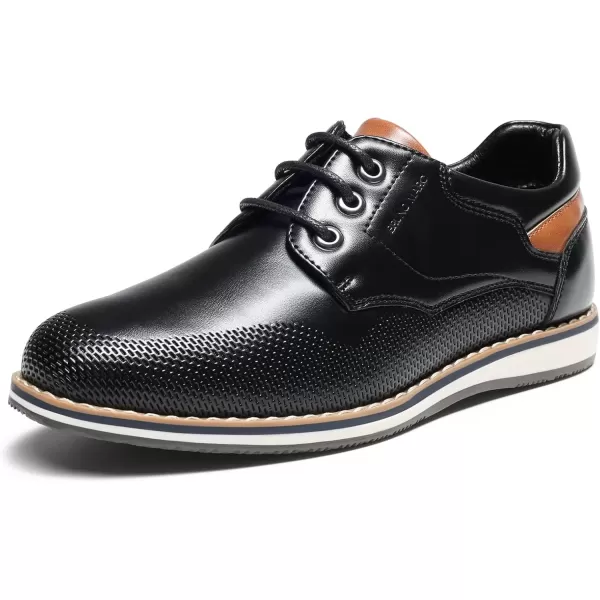 imageBruno Marc Boys Casual Dress Oxford Comfort Uniform Formal ShoesBlack