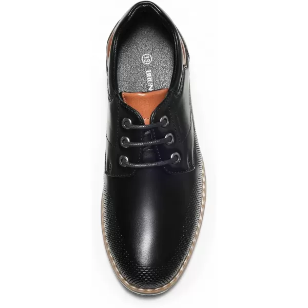 imageBruno Marc Boys Casual Dress Oxford Comfort Uniform Formal ShoesBlack