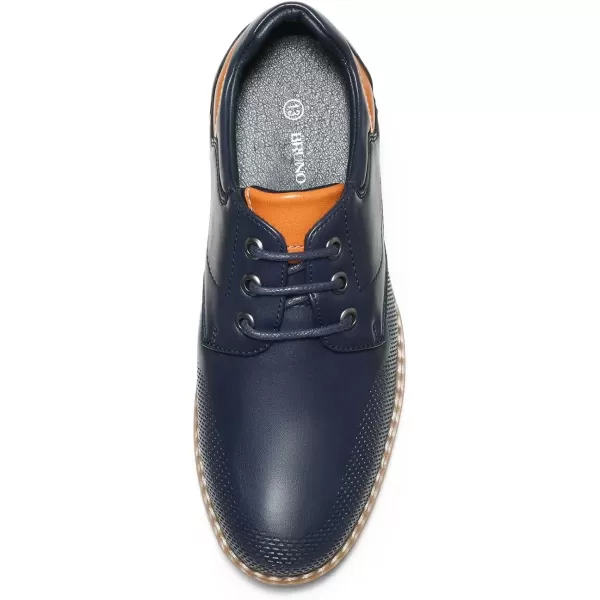 imageBruno Marc Boys Casual Dress Oxford Comfort Uniform Formal ShoesBlue