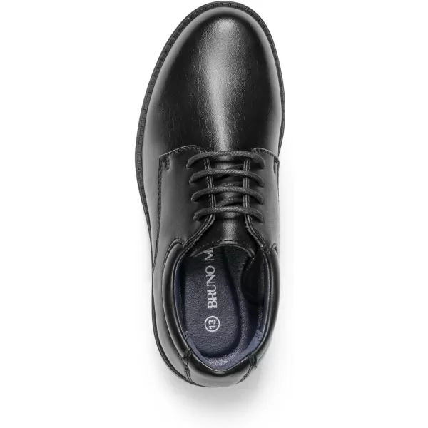 imageBruno Marc Boys Classic Oxfords Dress Shoes ToddlerLittle KidBig KidBlack