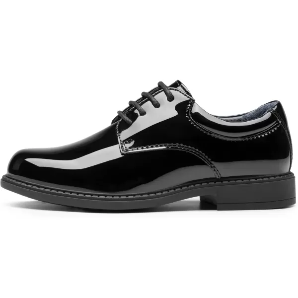 imageBruno Marc Boys Classic Oxfords Dress Shoes ToddlerLittle KidBig KidBlackpat