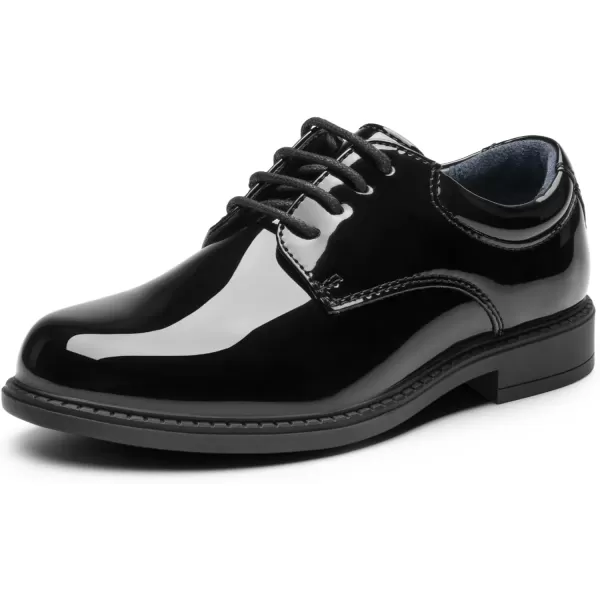 imageBruno Marc Boys Classic Oxfords Dress Shoes ToddlerLittle KidBig KidBlackpat