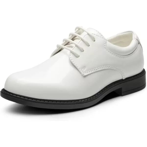 imageBruno Marc Boys Classic Oxfords Dress Shoes ToddlerLittle KidBig KidWhitepat
