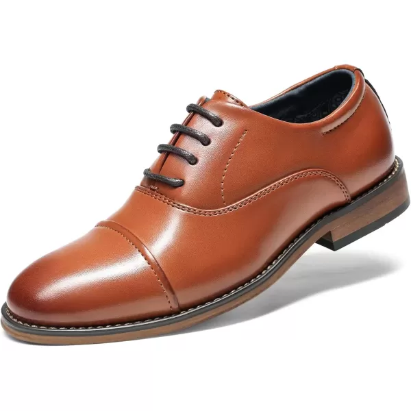 imageBruno Marc Boys Classic Oxfords Dress ShoesBrown