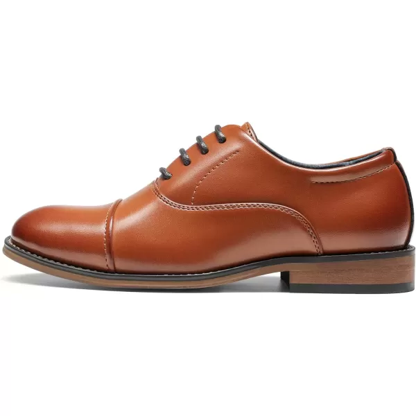 imageBruno Marc Boys Classic Oxfords Dress ShoesBrown