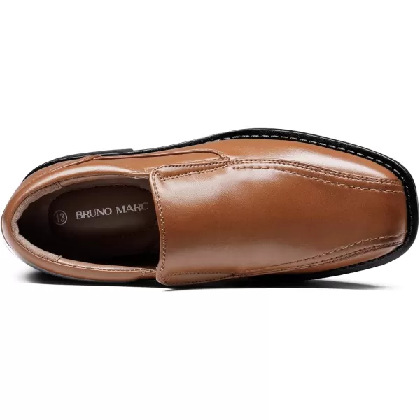 imageBruno Marc Boys Dress Shoes SlipOn Loafer Wedding ShoesBrown