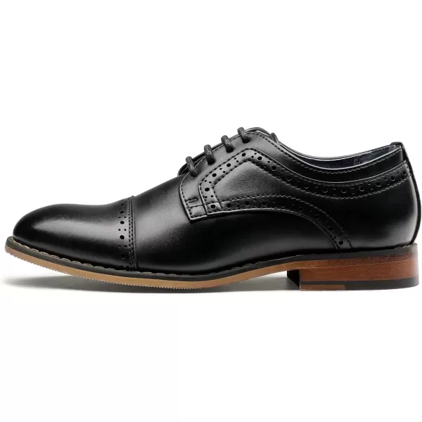 imageBruno Marc Boys PrinceK1 Classic Oxfords Dress ShoesK1Black