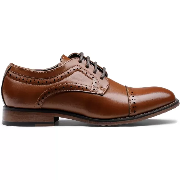 imageBruno Marc Boys PrinceK1 Classic Oxfords Dress ShoesK1Brown