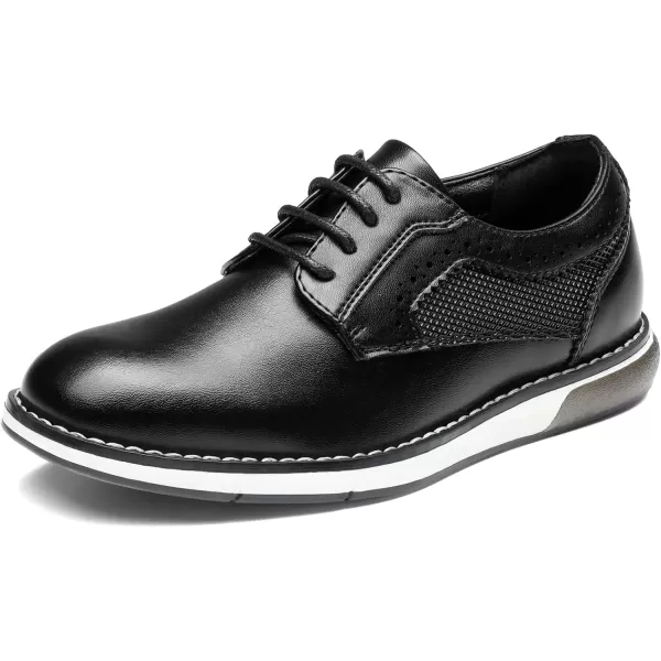 imageBruno Marc Boys Casual Dress Oxford Comfort Uniform Formal Sneaker ShoesBlack