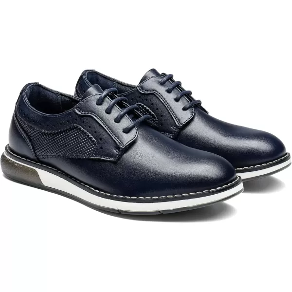 imageBruno Marc Boys Casual Dress Oxford Comfort Uniform Formal Sneaker ShoesBlue