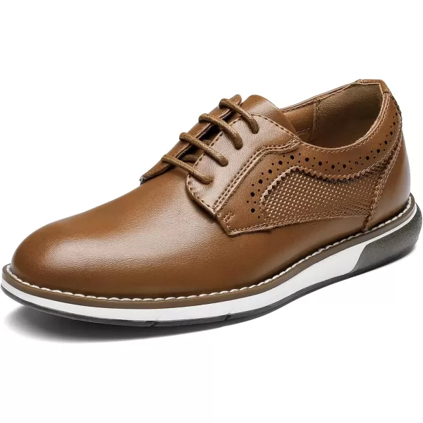 imageBruno Marc Boys Casual Dress Oxford Comfort Uniform Formal Sneaker ShoesBrown