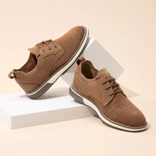 imageBruno Marc Boys Casual Dress Oxford Comfort Uniform Formal Sneaker ShoesBrown3