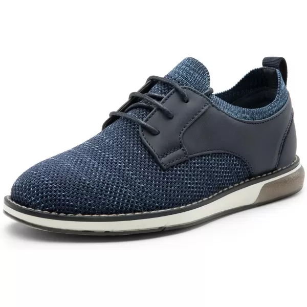 imageBruno Marc Boys Casual Dress Oxford Comfort Uniform Formal Sneaker ShoesNavy3