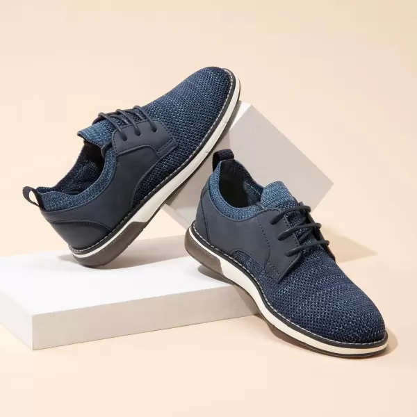imageBruno Marc Boys Casual Dress Oxford Comfort Uniform Formal Sneaker ShoesNavy3
