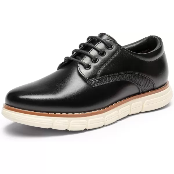 imageBruno Marc Boys Dress Sneakers Casual Oxford Formal ShoesBlack