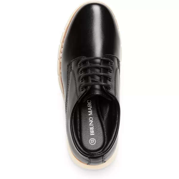 imageBruno Marc Boys Dress Sneakers Casual Oxford Formal ShoesBlack