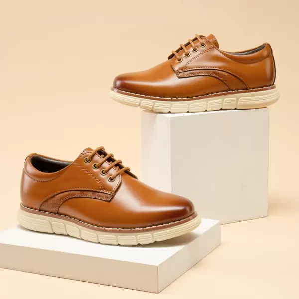 imageBruno Marc Boys Dress Sneakers Casual Oxford Formal ShoesBrown