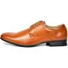 imageBruno Marc Mens Classic Modern Formal Oxfords Lace Up Leather Lined Dress ShoesBrown